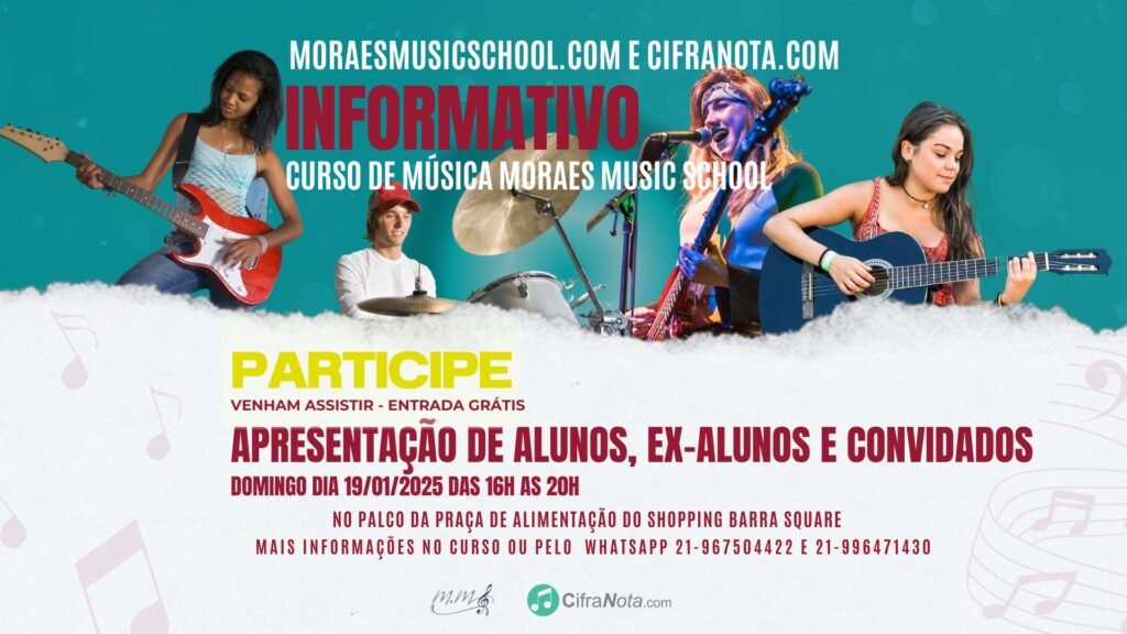 Apresentação de Alunos Moraes Music School