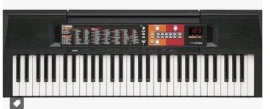 Teclado Yamaha PSR F51 não sensitivo por 800,00 com 1 ano de garantia