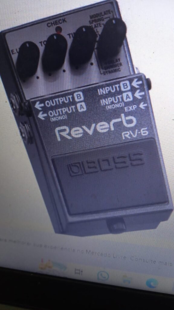 Pedal Reverb Boss RV-6