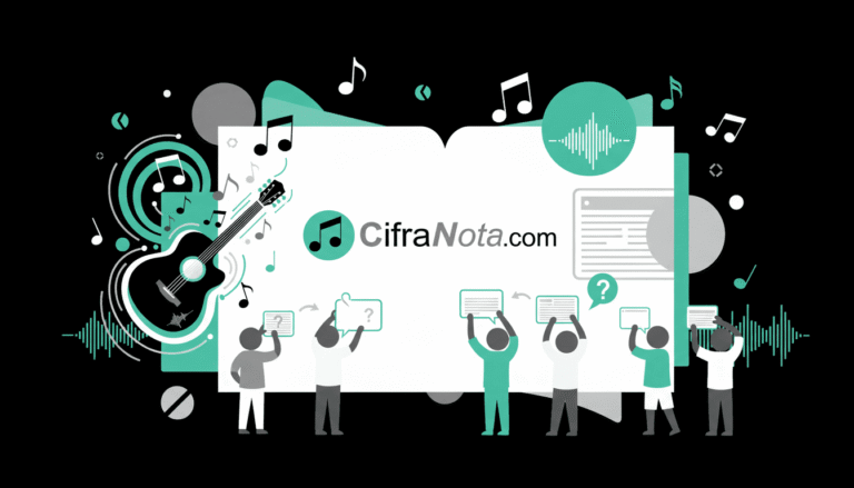 pedidos de cifras de músicas para violão, guitarra e outros instrumentos no CifraNota