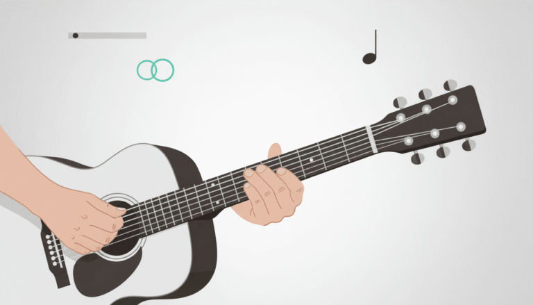 acordes de violão para iniciantes com diagrama de acordes e violão