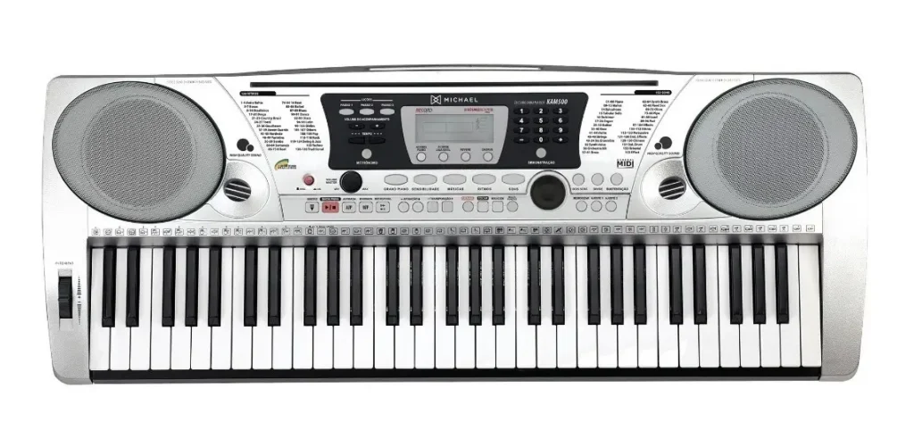 Teclado Michael KAM 500 Sensitivo 5 Oitavas Usado